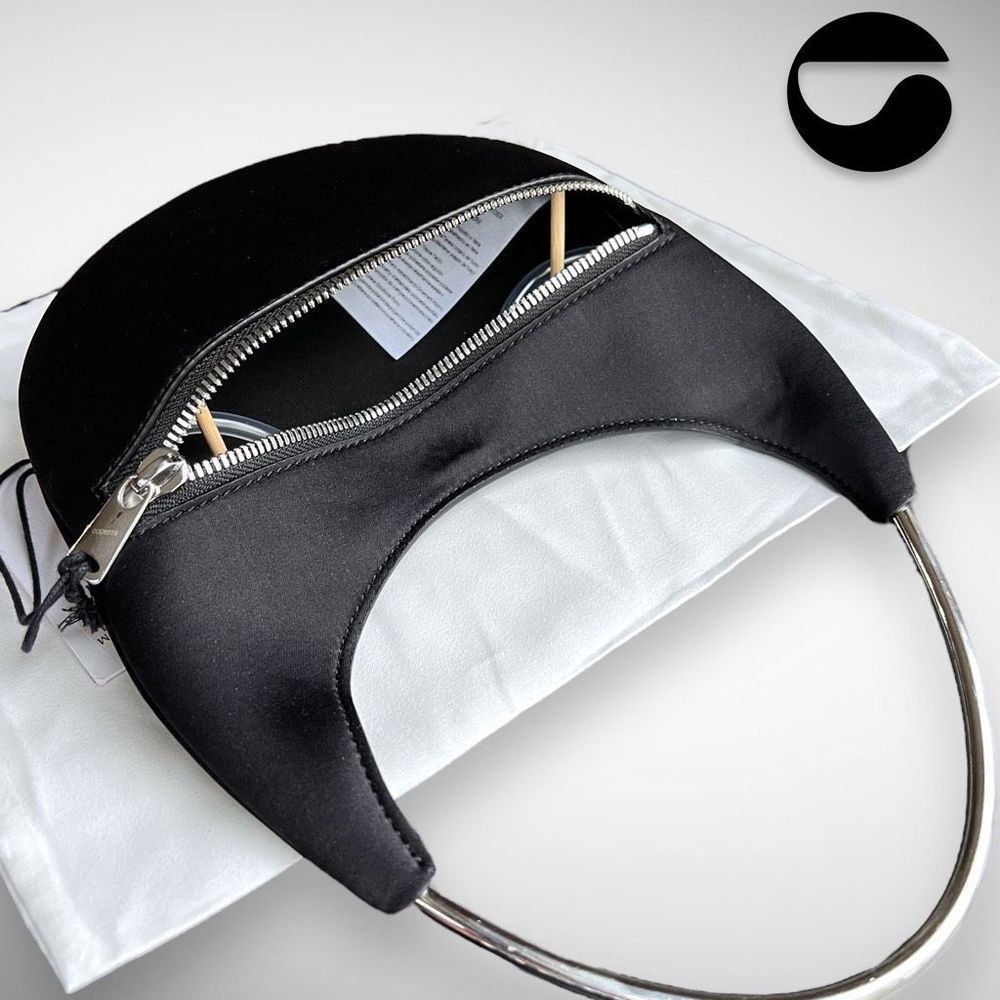 🚫SOLD ON DEPOP🚫NWT Coperni Ring Swipe Mirror Stud Black Shoulder / Top Handle - Picture 13 of 17